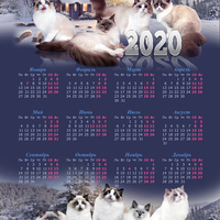 Макет календарей